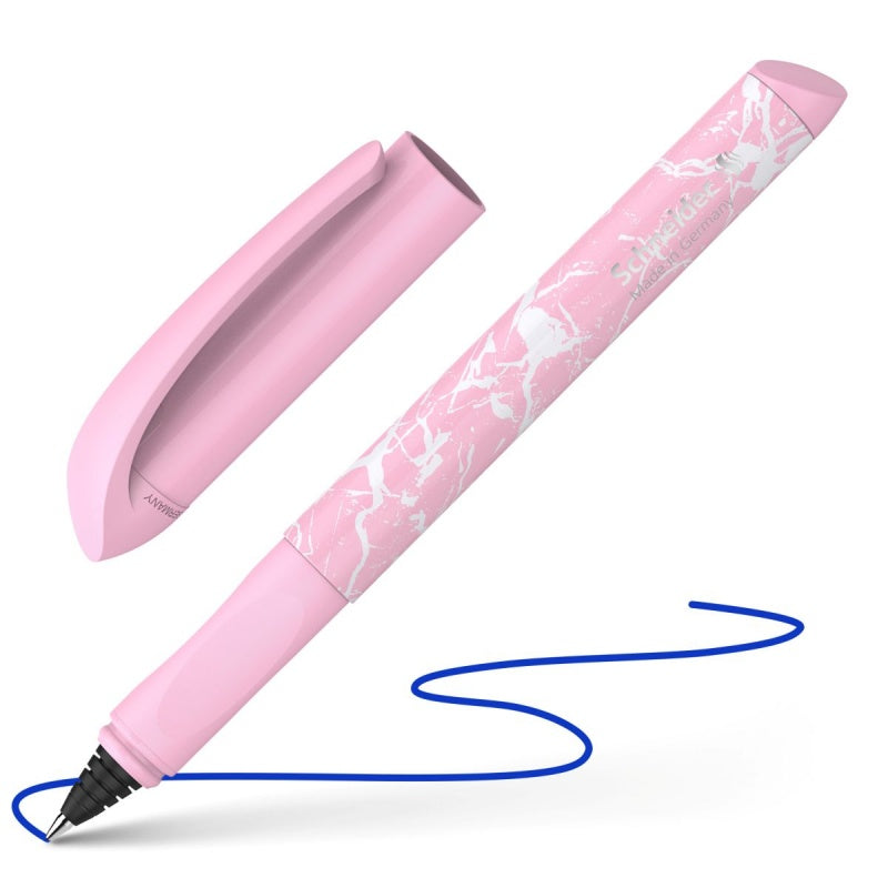 Penna Roller Schneider Easy a Punta Media Rosa Bubblegum