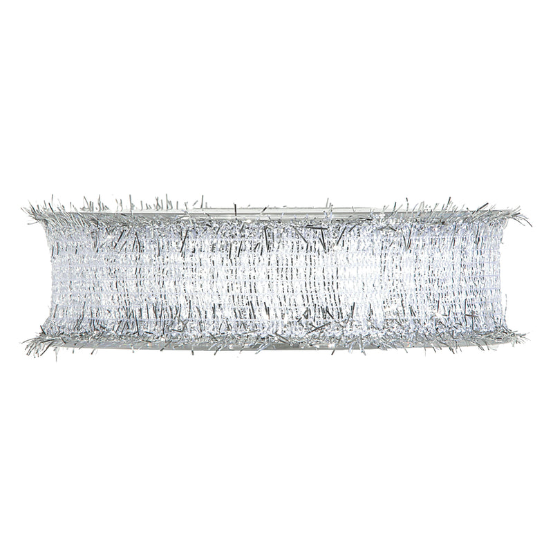 Nastro Lurex Frou Frou Argento 25 mm x 10 mt