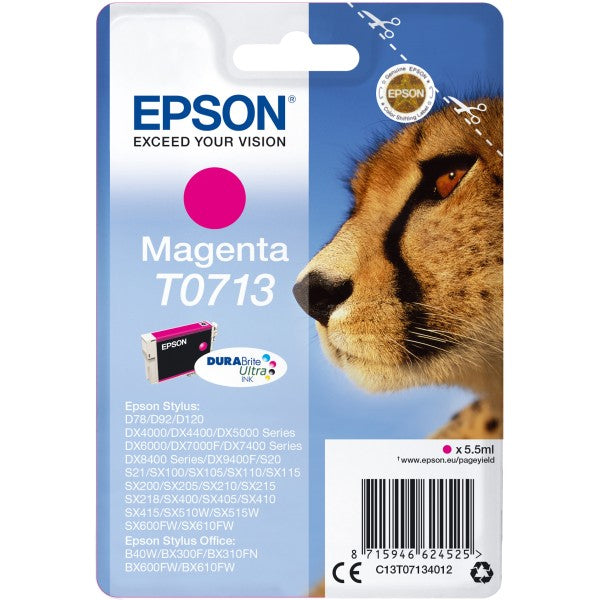 Cartuccia Originale Epson T0713 Magenta