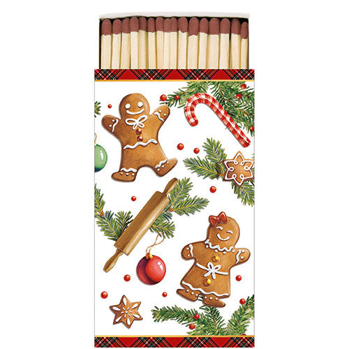 Fiammiferi Gingerbread Cookies 6,5 x 11 cm - 45 pezzi