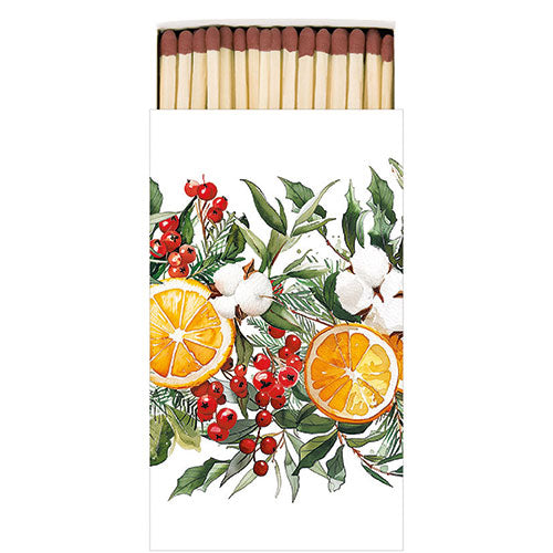 Fiammiferi Winter Oranges 6,5 x 11 cm - 45 pezzi