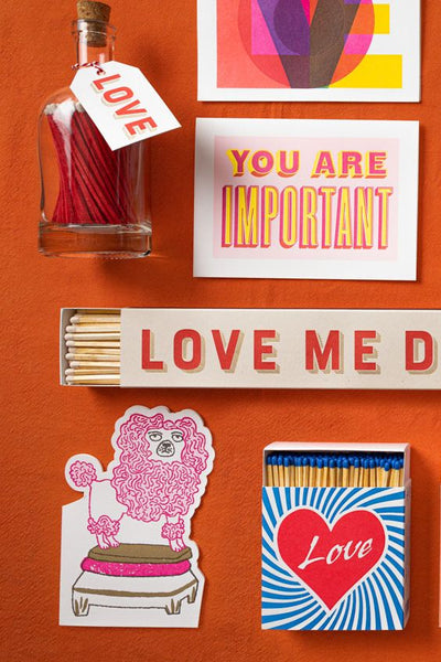 Fiammiferi in Legno The Archivist Love