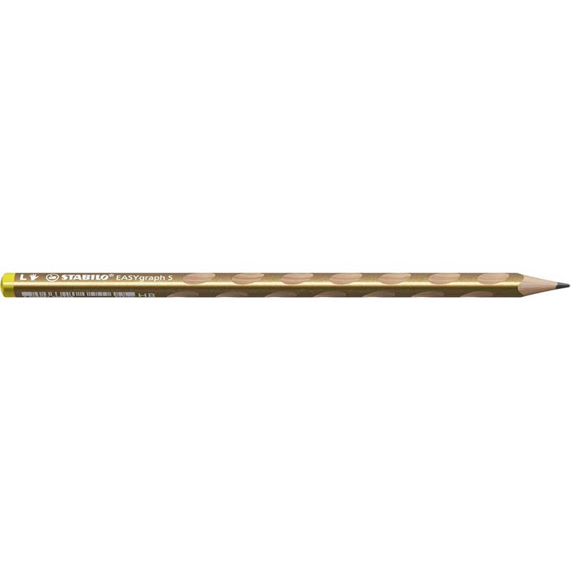 Matita Stabilo HB Easygraph Ergonomica per Mancini Oro Metallic
