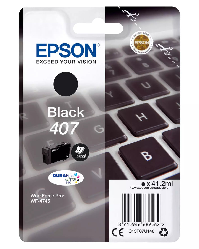 Cartuccia Originale Epson 407 L Nero