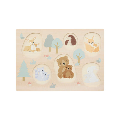 Puzzle in Legno per Neonati - 6 pezzi
