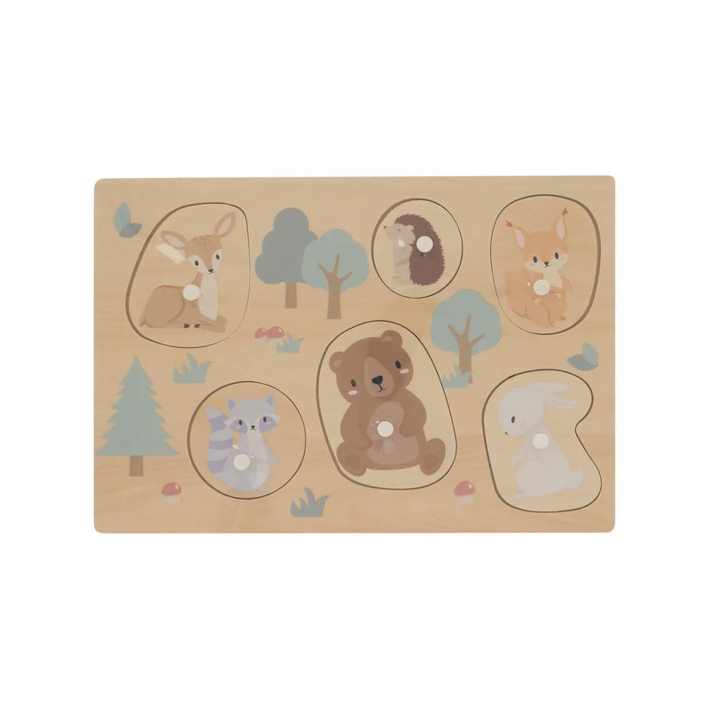 Puzzle in Legno per Neonati - 6 pezzi