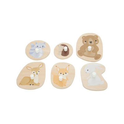 Puzzle in Legno per Neonati - 6 pezzi