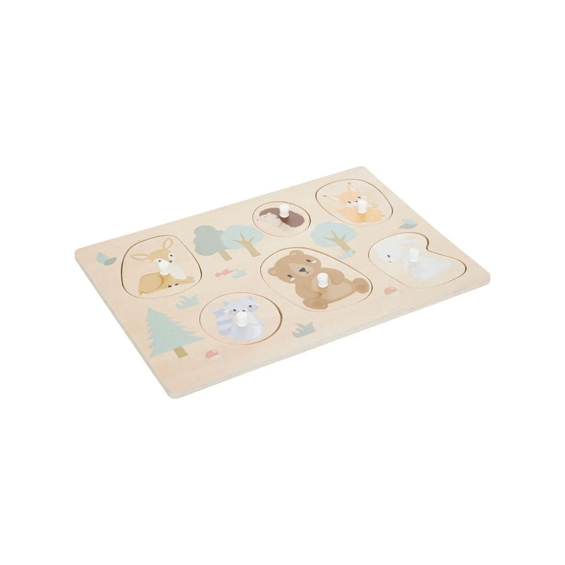 Puzzle in Legno per Neonati - 6 pezzi