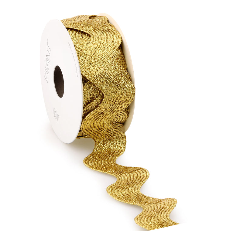 Nastro in Tessuto Curvy Oro 40 mm x 5 mt