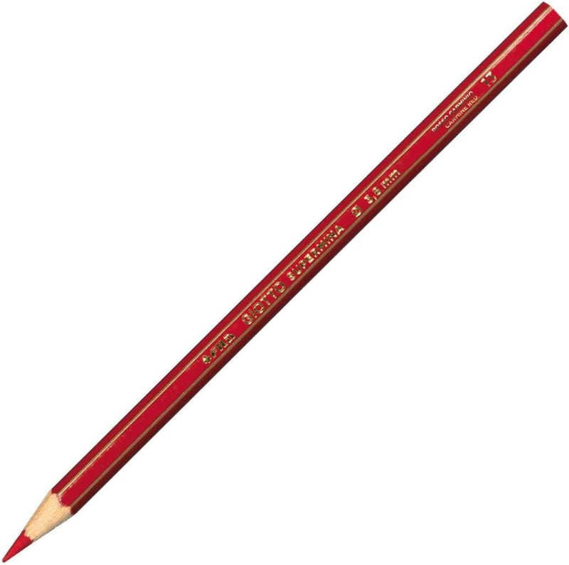 Pastello Legno Giotto Supermina Rosso Carminio