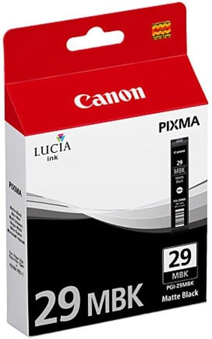 Cartuccia Originale Canon PGI-29 Nero Opaco
