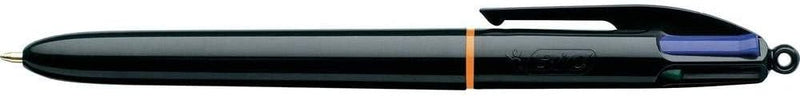 Penna a Sfera Bic 4 Colori Pro con Punta Media e Fusto Nero