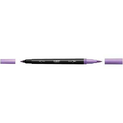 Pennarelli Bic Dual Tip Intensity Pastel con Doppia Punta - 6 pezzi