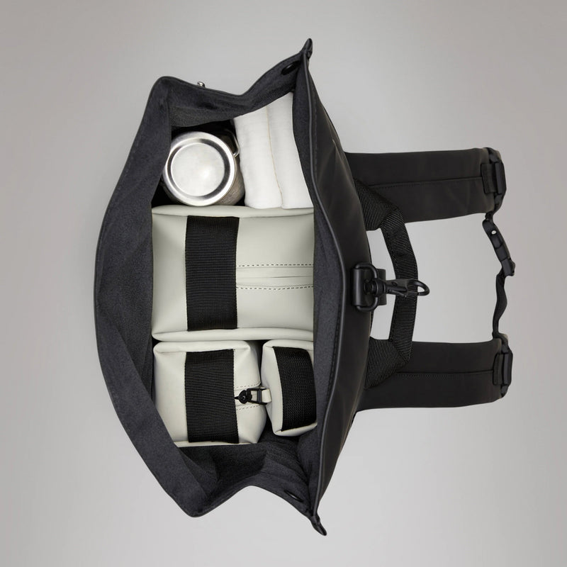 Zaino RAINS Rolltop Rucksack Impermeabile W3 Black