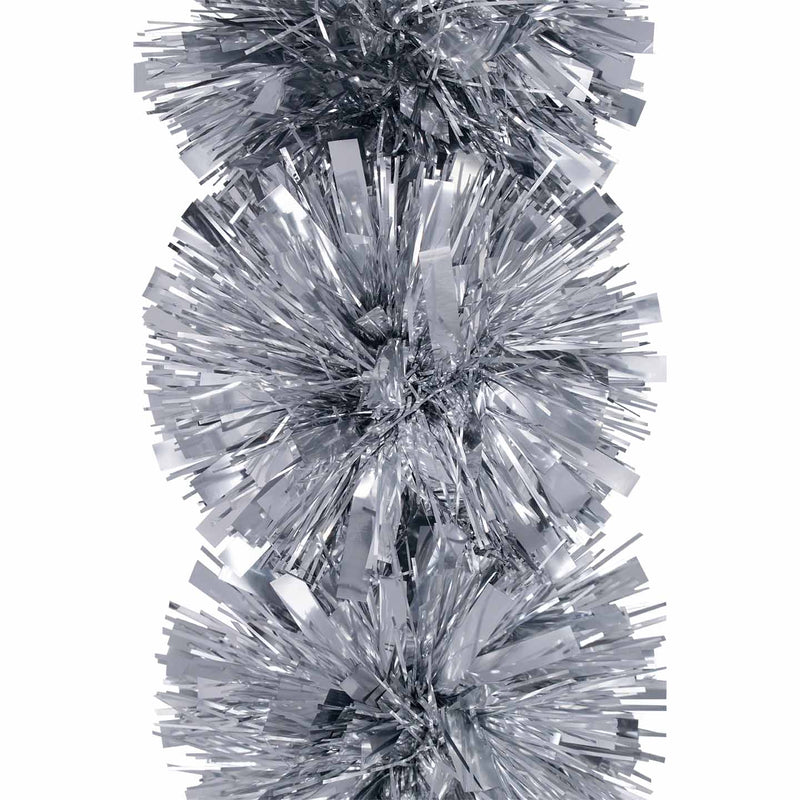 Chiudipacco Stella Pom Pon Oro e Argento 12,5 x 7 cm