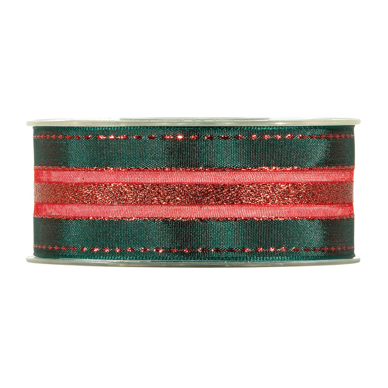 Nastro in Tessuto Dauphine Verde 38 mm x 10 mt