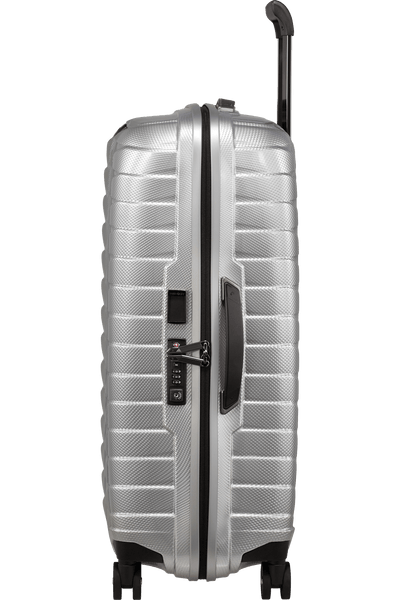 Valigia Media Samsonite Proxis Spinner 69 cm Argento