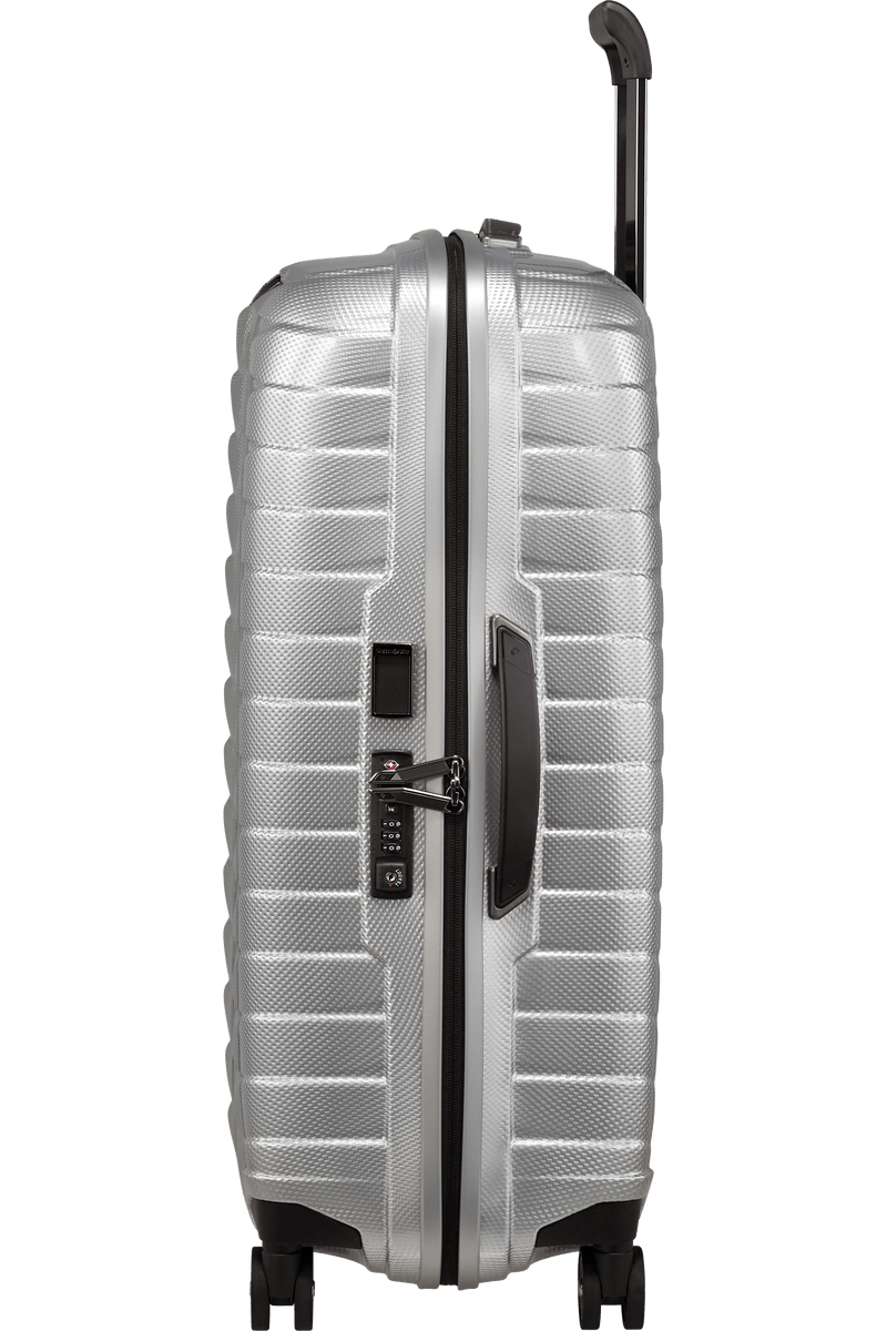 Valigia Media Samsonite Proxis Spinner 69 cm Argento