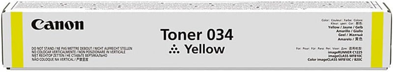 Toner Originale Canon 034 Giallo