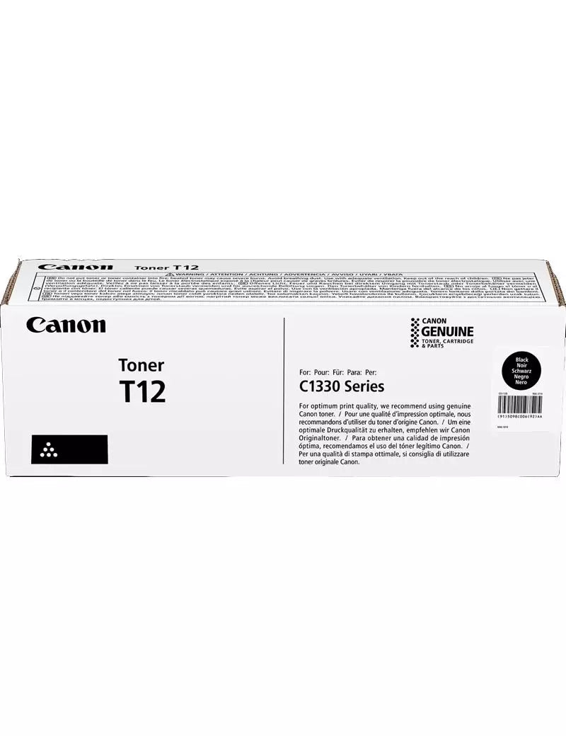 Toner Originale Canon T12 Nero