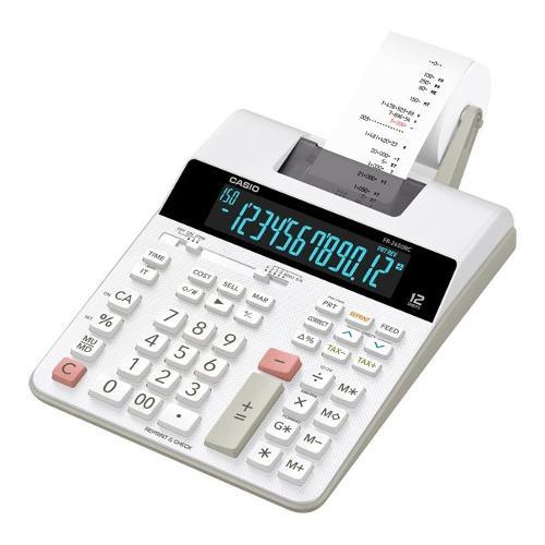 Calcolatrice da Tavolo Scrivente Casio FR 2650RC 12 Cifre Carta Comune