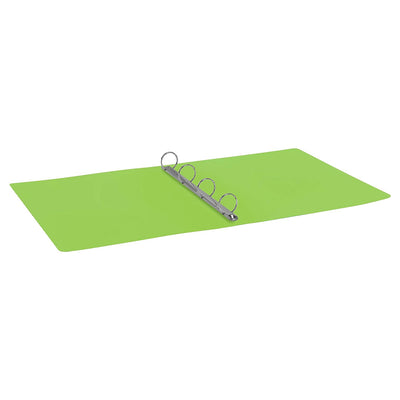 Copertina 4 Anelli Fluo Favorit in PPL 22 x 30 cm / Dorso 30 mm / Verde