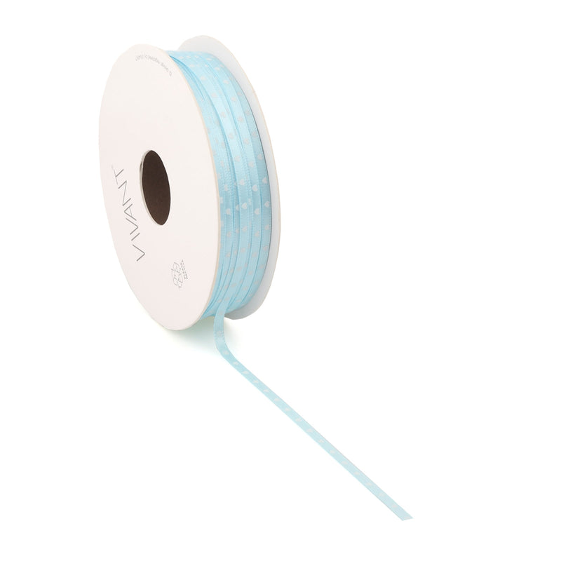 Nastro in Tessuto Small Love Azzurro 3 mm x 50 mt
