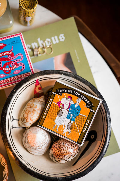 Fiammiferi in Legno The Archivist Anyone X Tennis