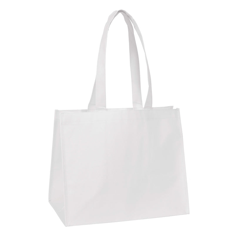 Borsa in Tessuto City Lights 38 x 24 x 32 cm Bianco