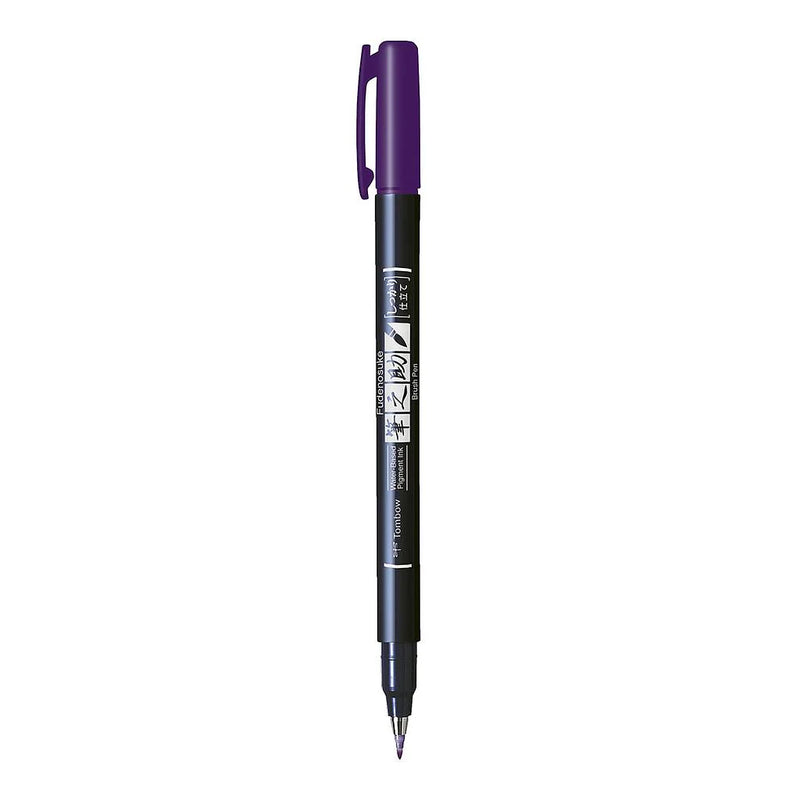 Pennarello Marker Calligrafico Tombow Fudenosuke Hard Viola