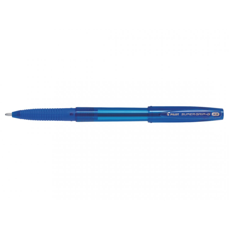 Penna a Sfera Pilot SuperGrip G con Cappuccio e Tratto 1,6 mm Blu