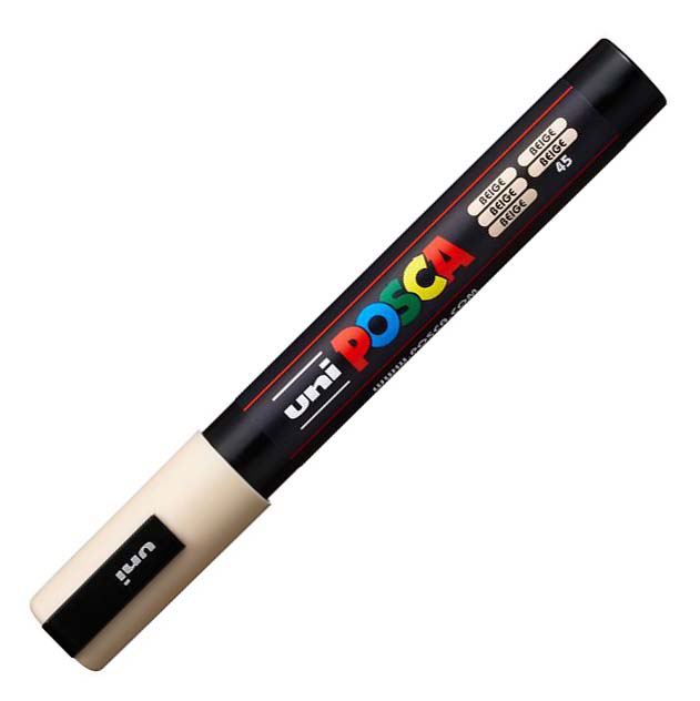 Pennarello Marcatore a Tempera Uni Posca a Punta Media Beige
