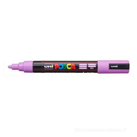 Pennarello Marcatore a Tempera Uni Posca a Punta Media Lavanda