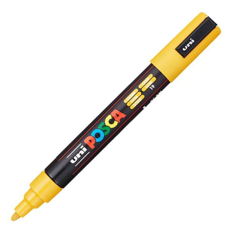 Pennarello Marcatore a Tempera Uni Posca a Punta Media Ocra