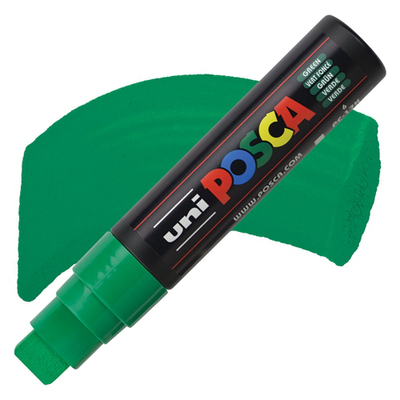 Pennarello Marcatore a Tempera Uni Posca a Punta Extra Large Verde