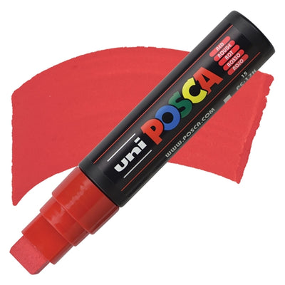 Pennarello Marcatore a Tempera Uni Posca a Punta Extra Large Rosso