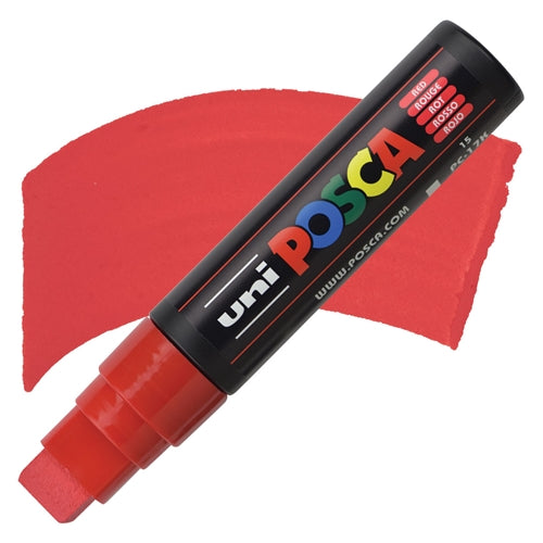 Pennarello Marcatore a Tempera Uni Posca a Punta Extra Large Rosso