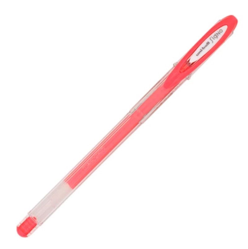 Penna Roller Gel Uniball Signo Angelic con Tratto 0,7 mm e Inchiostro Rosso