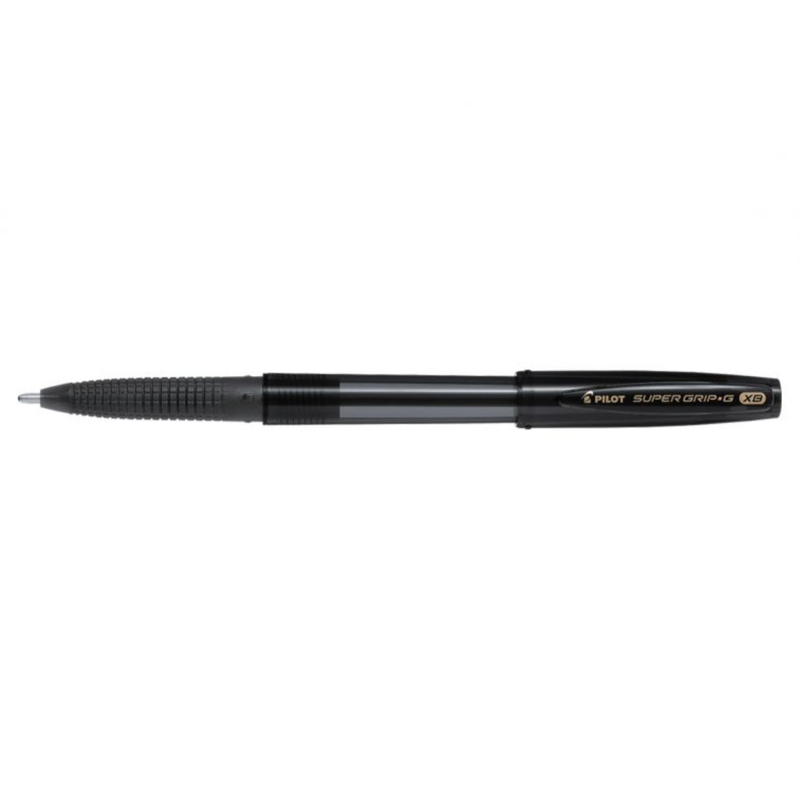 Penna a Sfera Pilot SuperGrip G con Cappuccio e Tratto 1,6 mm Nero