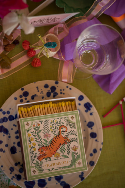 Fiammiferi in Legno The Archivist Green Tiger