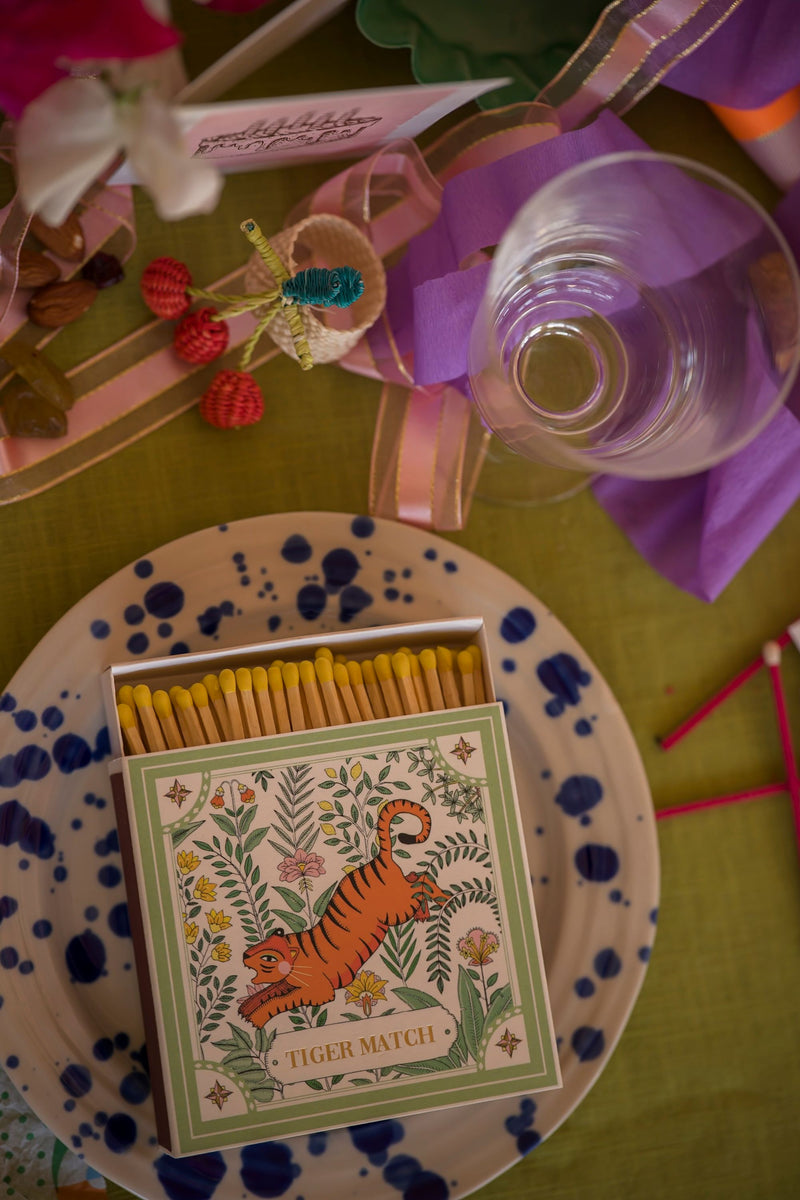 Fiammiferi in Legno The Archivist Green Tiger