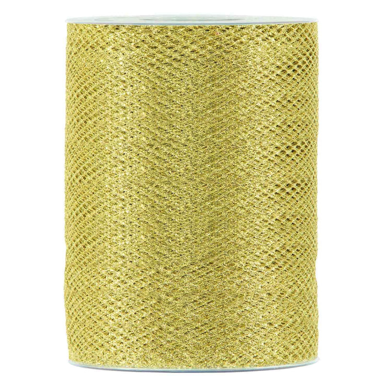 Nastro Rete Oro 100 mm x 30 mt