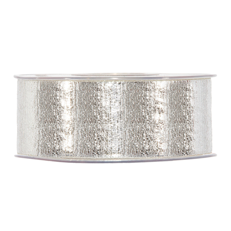 Nastro in Tessuto Jocelyn Argento 40 mm x 10 mt