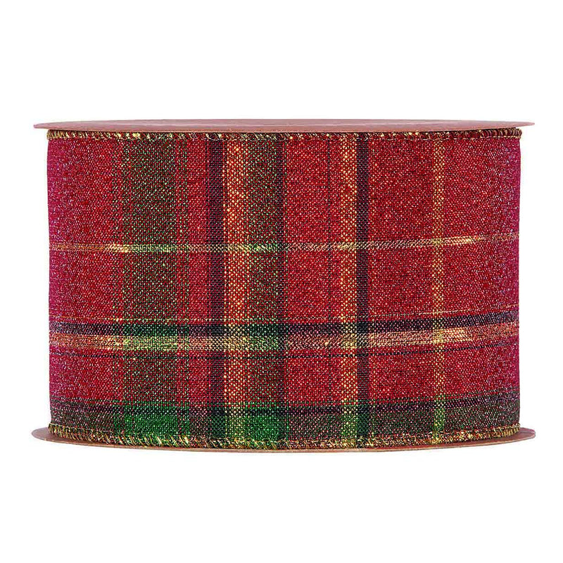 Nastro in Tessuto Bright Scotland Rosso 63 mm x 10 mt