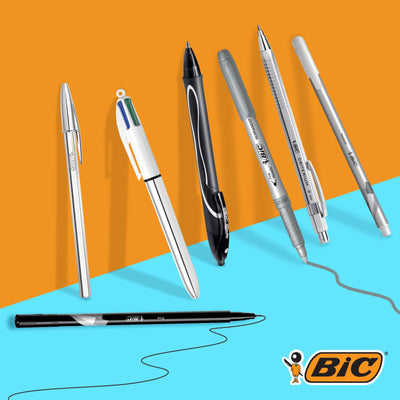 BIC Set di Scrittura Multiuso 7 pezzi Argento