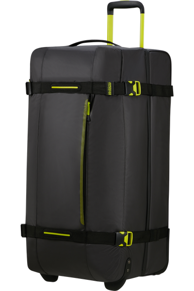 Borsone con Ruote American Tourister Urban Track L Coated Black e Lime