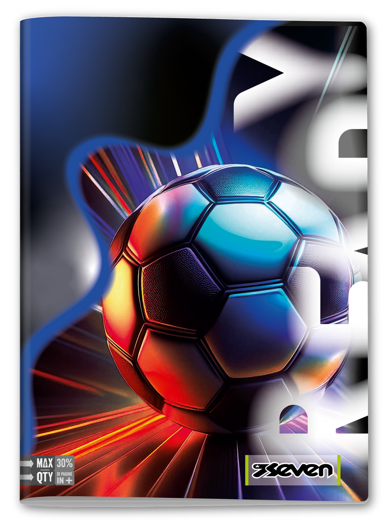 Quaderno A4 Maxi Seven Boy Fantasie Assortite / 100 gr / 1 Rigo