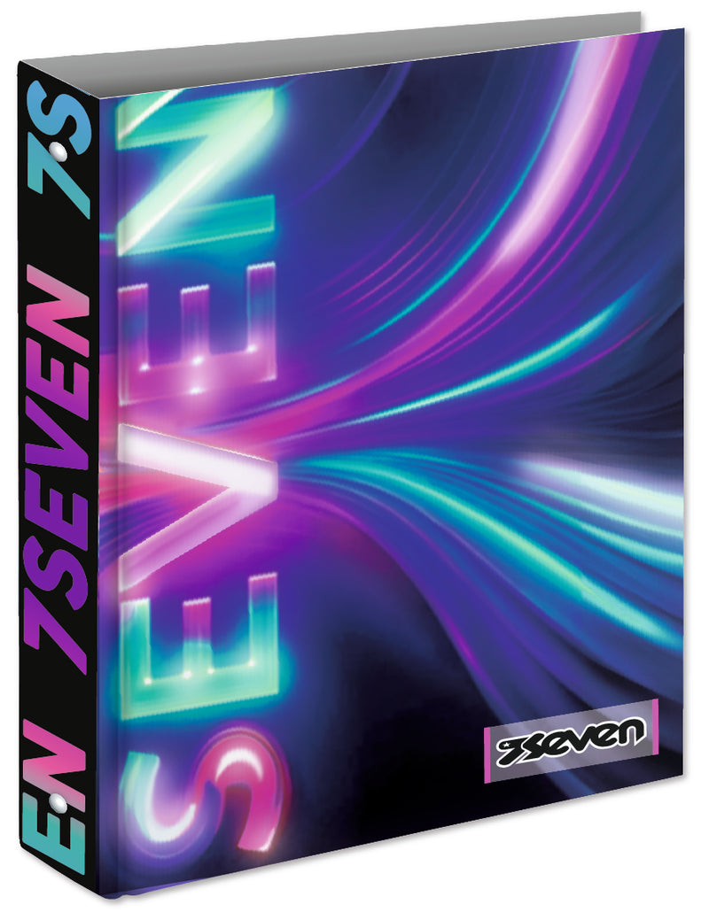 Copertina Anelli A4 Maxi Dorso 3 cm Seven Girl