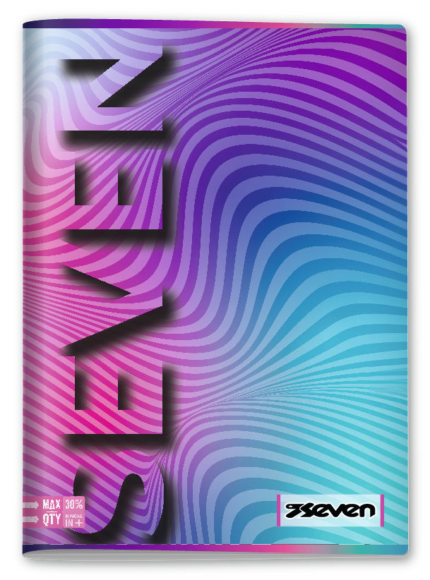 Quaderno A4 Maxi Seven Girl Fantasie Assortite / 100 gr / Riga A