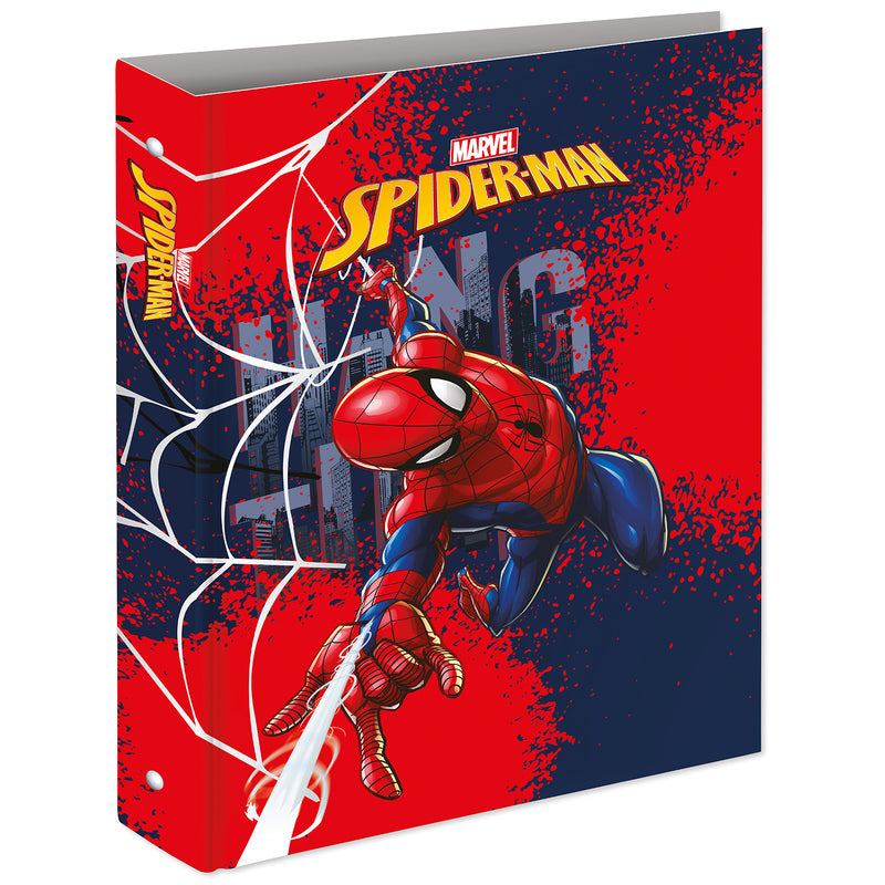 Copertina Anelli A4 Maxi Dorso 3 cm Spider-Man